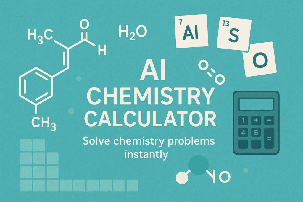 AI Chemistry Calculator: Balance Equations and Solve Chemical Problems ai chemistry calculator