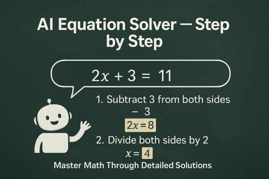 AI Equation Solver Step by Step: Master Math Through Detailed Solutions ai equation solver step by step