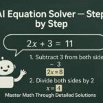 ai equation solver step by step