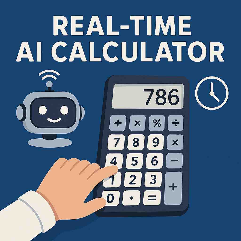 real time ai calculator